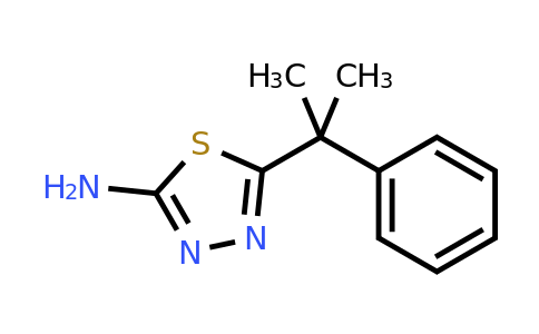 1032463-93-6 | 5-(2-Phenylpropan-2-yl)-1,3,4-thiadiazol-2-amine