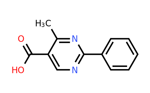 103249-79-2 | 4-Methyl-2-phenylpyrimidine-5-carboxylic acid