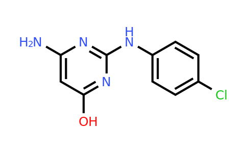 103263-80-5 | 6-Amino-2-((4-chlorophenyl)amino)pyrimidin-4-ol