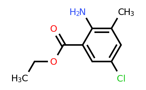 1032668-60-2 | Ethyl 2-amino-5-chloro-3-methylbenzoate