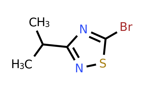 1032825-79-8 | 5-Bromo-3-isopropyl-1,2,4-thiadiazole