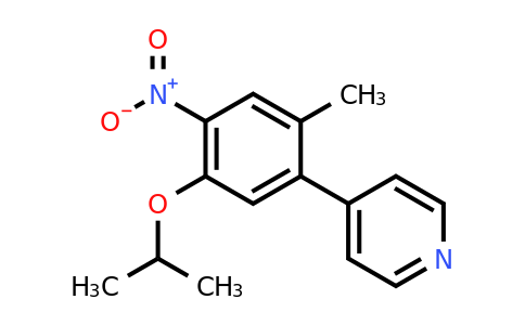 1032903-62-0 | 4-(5-Isopropoxy-2-methyl-4-nitrophenyl)pyridine