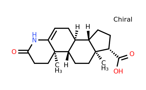 3-Oxo-4-aza-5-androstene-17β-carboxylic acid