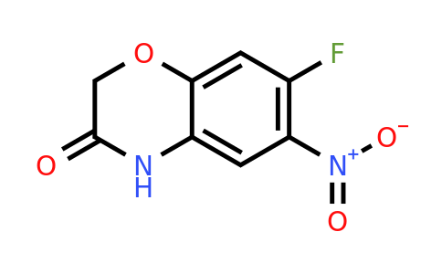 103361-67-7 | 7-Fluoro-6-nitro-2H-benzo[b][1,4]oxazin-3(4H)-one