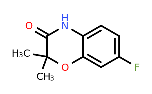103362-10-3 | 7-Fluoro-2,2-dimethyl-2H-benzo[b][1,4]oxazin-3(4H)-one