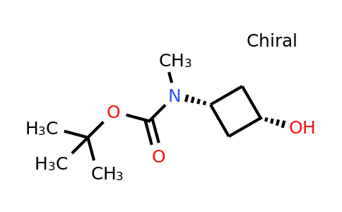 1033718-10-3 | rel-tert-Butyl ((1s,3s)-3-hydroxycyclobutyl)(methyl)carbamate