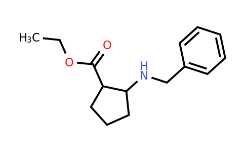 Ethyl 2-(benzylamino)cyclopentane-1-carboxylate