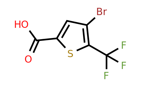 1034188-24-3 | 4-Bromo-5-(trifluoromethyl)thiophene-2-carboxylic acid