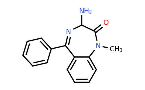 103421-61-0 | 3-Amino-1-methyl-5-phenyl-1,3-dihydro-2H-1,4-benzodiazepin-2-one