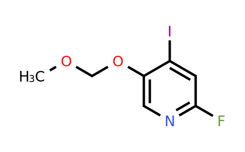 1034467-27-0 | 2-Fluoro-4-iodo-5-(methoxymethoxy)pyridine