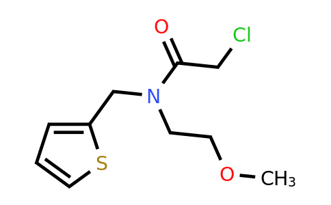 103464-03-5 | 2-Chloro-N-(2-methoxyethyl)-N-(thiophen-2-ylmethyl)acetamide