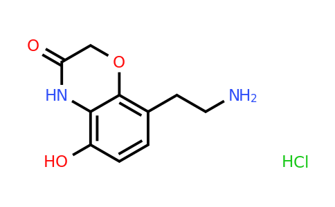 1035229-35-6 | 8-(2-Aminoethyl)-5-hydroxy-2H-benzo[b][1,4]oxazin-3(4H)-one hydrochloride