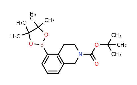 1035235-26-7 | tert-Butyl 5-(4,4,5,5-tetramethyl-1,3,2-dioxaborolan-2-yl)-3,4-dihydroisoquinoline-2(1H)-carboxylate