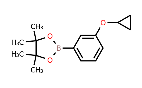 1035690-24-4 | 2-(3-Cyclopropoxyphenyl)-4,4,5,5-tetramethyl-1,3,2-dioxaborolane