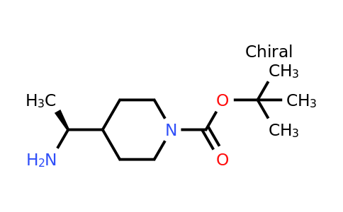 1036027-87-8 | tert-Butyl 4-[(1S)-1-aminoethyl]piperidine-1-carboxylate