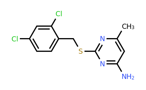 1036191-90-8 | 2-((2,4-Dichlorobenzyl)thio)-6-methylpyrimidin-4-amine