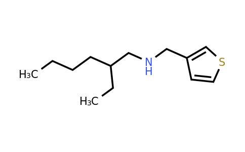 1036540-65-4 | 2-Ethyl-N-(thiophen-3-ylmethyl)hexan-1-amine