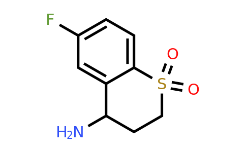 1037135-07-1 | 4-Amino-6-fluorothiochromane 1,1-dioxide