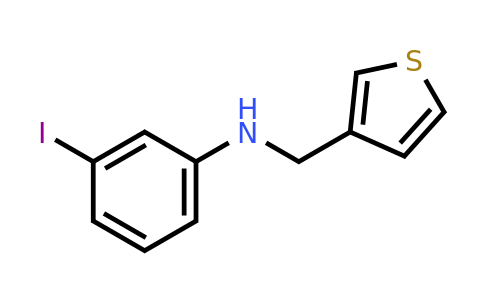 1037142-52-1 | 3-Iodo-N-(thiophen-3-ylmethyl)aniline