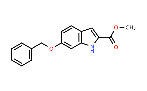 103781-89-1 | Methyl 6-(benzyloxy)-1H-indole-2-carboxylate
