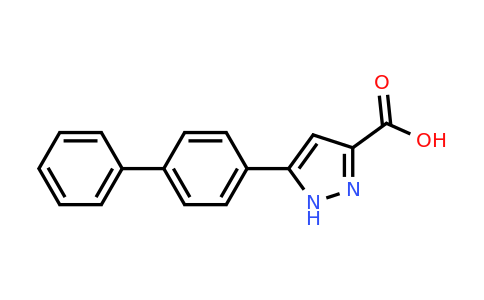 5-{[1,1'-Biphenyl]-4-yl}-1H-pyrazole-3-carboxylic acid