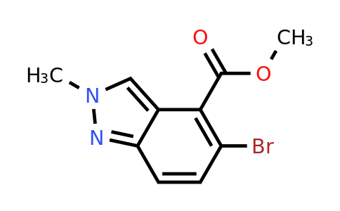 1037840-80-4 | Methyl 5-bromo-2-methyl-2H-indazole-4-carboxylate
