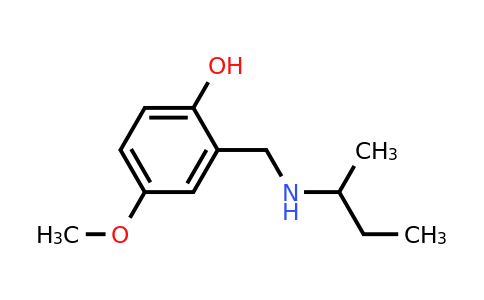 2-((Sec-butylamino)methyl)-4-methoxyphenol