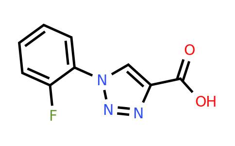 1038240-94-6 | 1-(2-Fluorophenyl)-1h-1,2,3-triazole-4-carboxylic acid