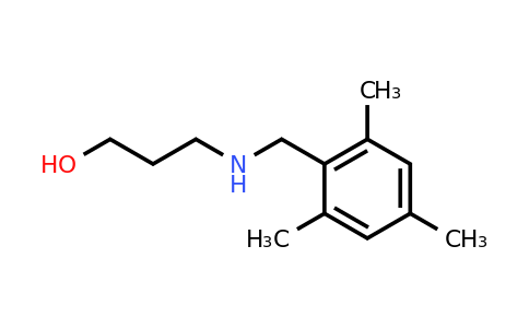 3-((2,4,6-Trimethylbenzyl)amino)propan-1-ol