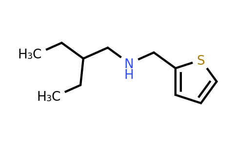 1038271-34-9 | 2-Ethyl-N-(thiophen-2-ylmethyl)butan-1-amine