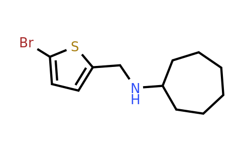 1038278-40-8 | n-((5-Bromothiophen-2-yl)methyl)cycloheptanamine