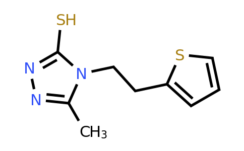 1038330-83-4 | 5-Methyl-4-[2-(thiophen-2-yl)ethyl]-4h-1,2,4-triazole-3-thiol