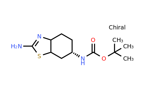 1038555-08-6 | tert-Butyl (S)-(2-amino-4,5,6,7-tetrahydrobenzo[d]thiazol-6-yl)carbamate