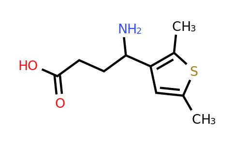 1038712-54-7 | 4-Amino-4-(2,5-dimethylthiophen-3-yl)butanoic acid