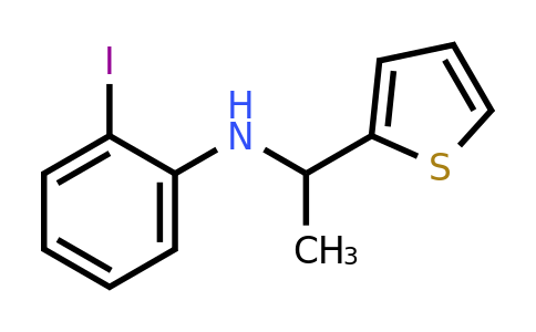 1038730-98-1 | 2-Iodo-N-(1-(thiophen-2-yl)ethyl)aniline