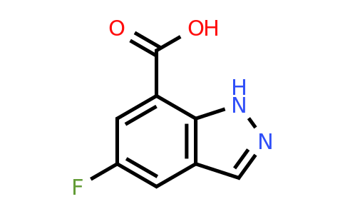 1038916-13-0 | 5-Fluoro-1H-indazole-7-carboxylic acid