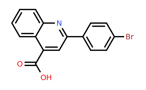 2-(4-Bromophenyl)quinoline-4-carboxylic acid