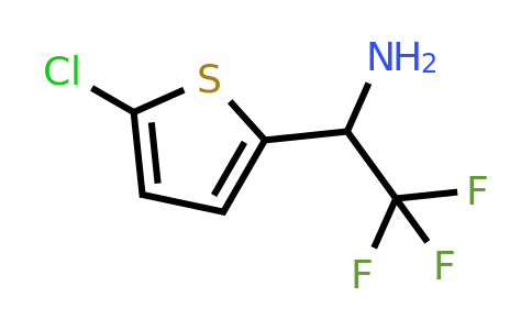1039837-54-1 | 1-(5-Chlorothiophen-2-yl)-2,2,2-trifluoroethan-1-amine