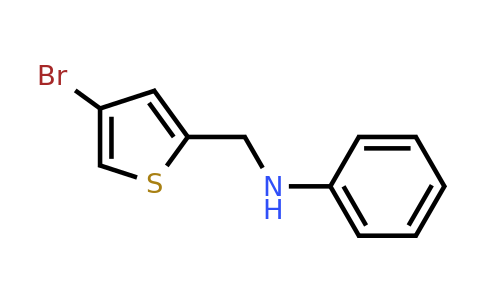 1039922-18-3 | n-((4-Bromothiophen-2-yl)methyl)aniline