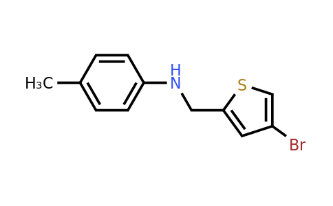 1039957-97-5 | n-((4-Bromothiophen-2-yl)methyl)-4-methylaniline