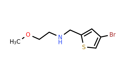 1039974-29-2 | n-((4-Bromothiophen-2-yl)methyl)-2-methoxyethan-1-amine