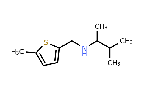 1040017-83-1 | 3-Methyl-N-((5-methylthiophen-2-yl)methyl)butan-2-amine