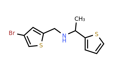 1040018-08-3 | n-((4-Bromothiophen-2-yl)methyl)-1-(thiophen-2-yl)ethan-1-amine