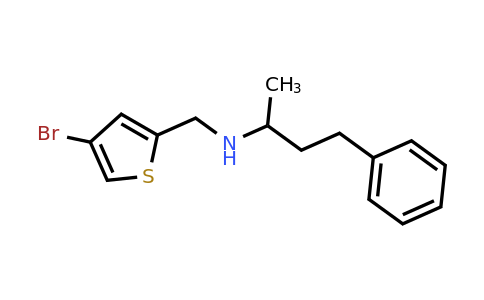 1040047-38-8 | n-((4-Bromothiophen-2-yl)methyl)-4-phenylbutan-2-amine