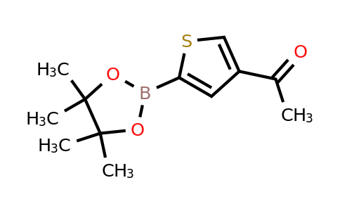 1040281-85-3 | 1-(5-(4,4,5,5-Tetramethyl-1,3,2-dioxaborolan-2-yl)thiophen-3-yl)ethan-1-one