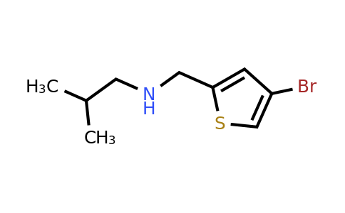 1040314-06-4 | n-((4-Bromothiophen-2-yl)methyl)-2-methylpropan-1-amine