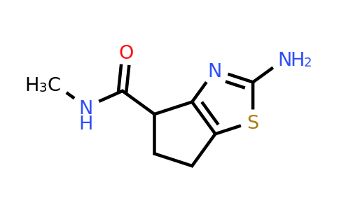 1040631-51-3 | 2-Amino-N-methyl-5,6-dihydro-4H-cyclopenta[d][1,3]thiazole-4-carboxamide