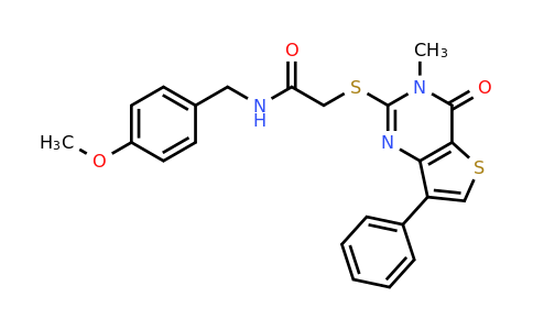 1040631-96-6 | N-(4-methoxybenzyl)-2-((3-methyl-4-oxo-7-phenyl-3,4-dihydrothieno[3,2-d]pyrimidin-2-yl)thio)acetamide