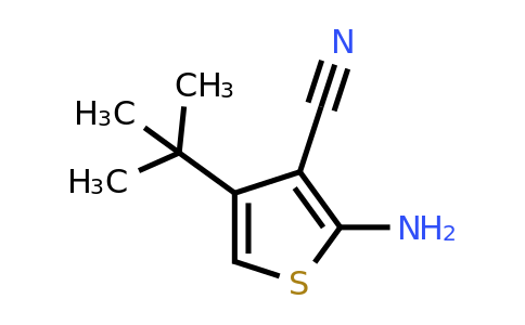 10413-34-0 | 2-Amino-4-(tert-butyl)thiophene-3-carbonitrile
