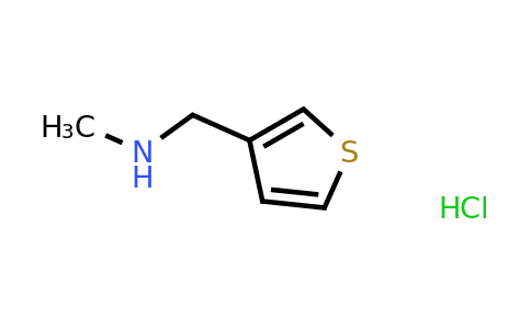 1041424-94-5 | 3-Thiophenemethanamine,N-methyl-,hydrochloride (1:1)